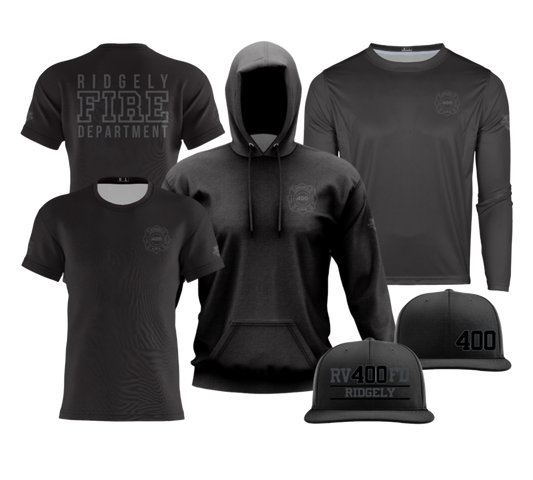 RVFD Dri Tech Apparel ~ Blackout