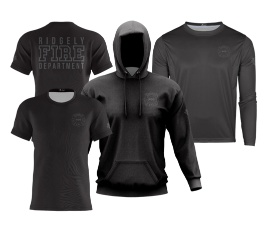 RVFD Dri Tech Apparel ~ Blackout