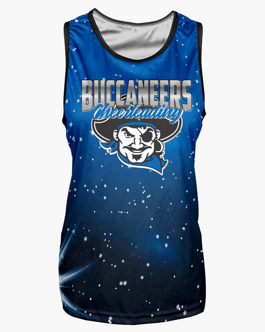 Buccaneers Cheerleading Dri Tech Women's Razor Back ~ Competitive Bling