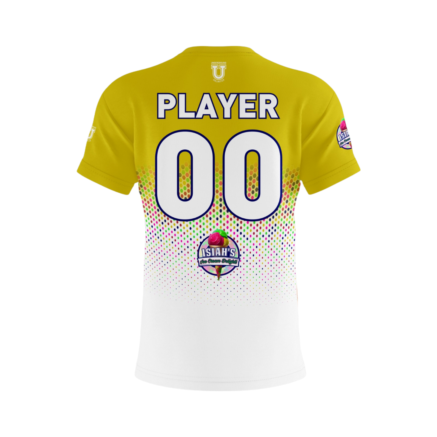 Isiah's Ice Cream ~ Player Jersey {Yellow}