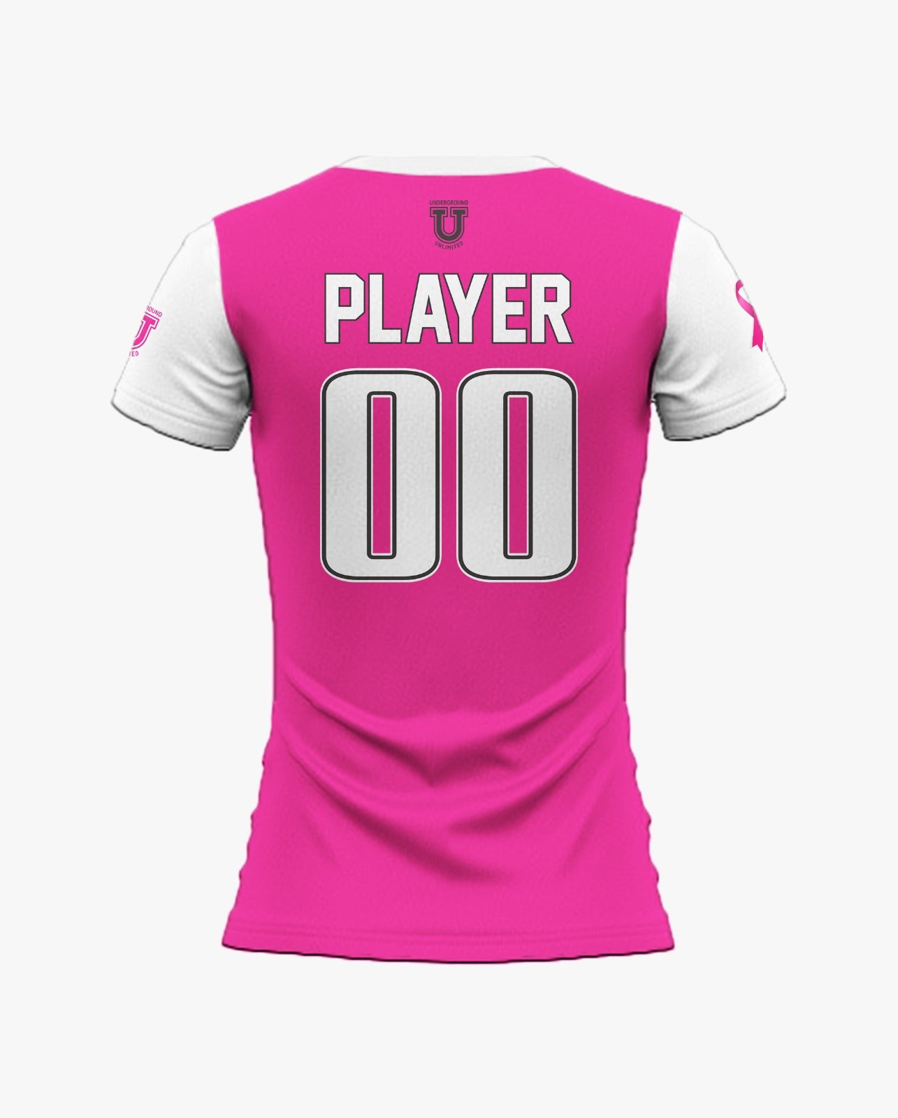 Maryland Heat Dri Tech T-Shirt ~ White Pink