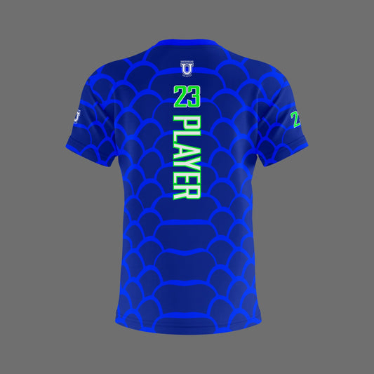 Venom Athletics Dri Tech T-Shirt ~ Blue Ghosted