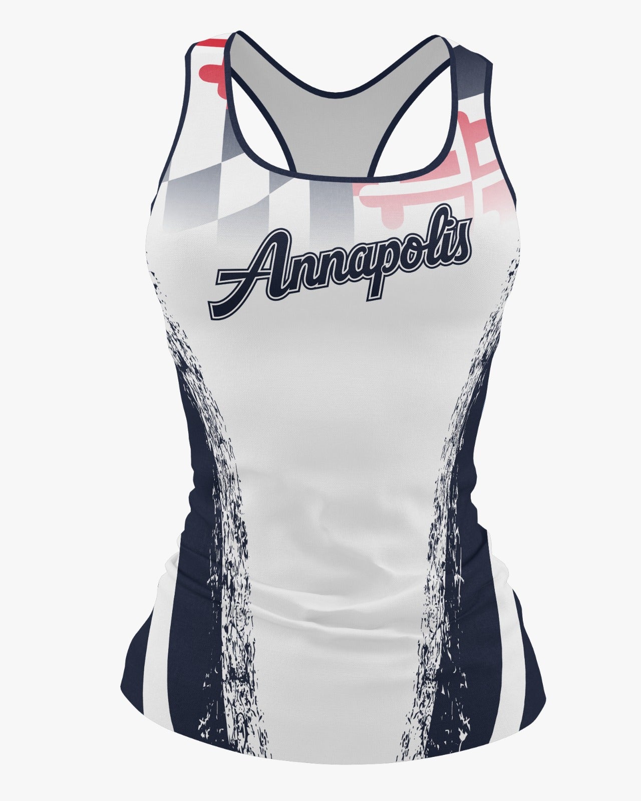 PAL Dri Tech Women's Razorback ~ Annapolis Flag Fade