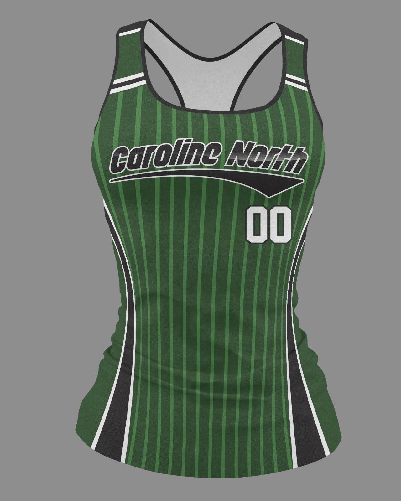 Caroline North Performance Dri Tech Design ~ Green