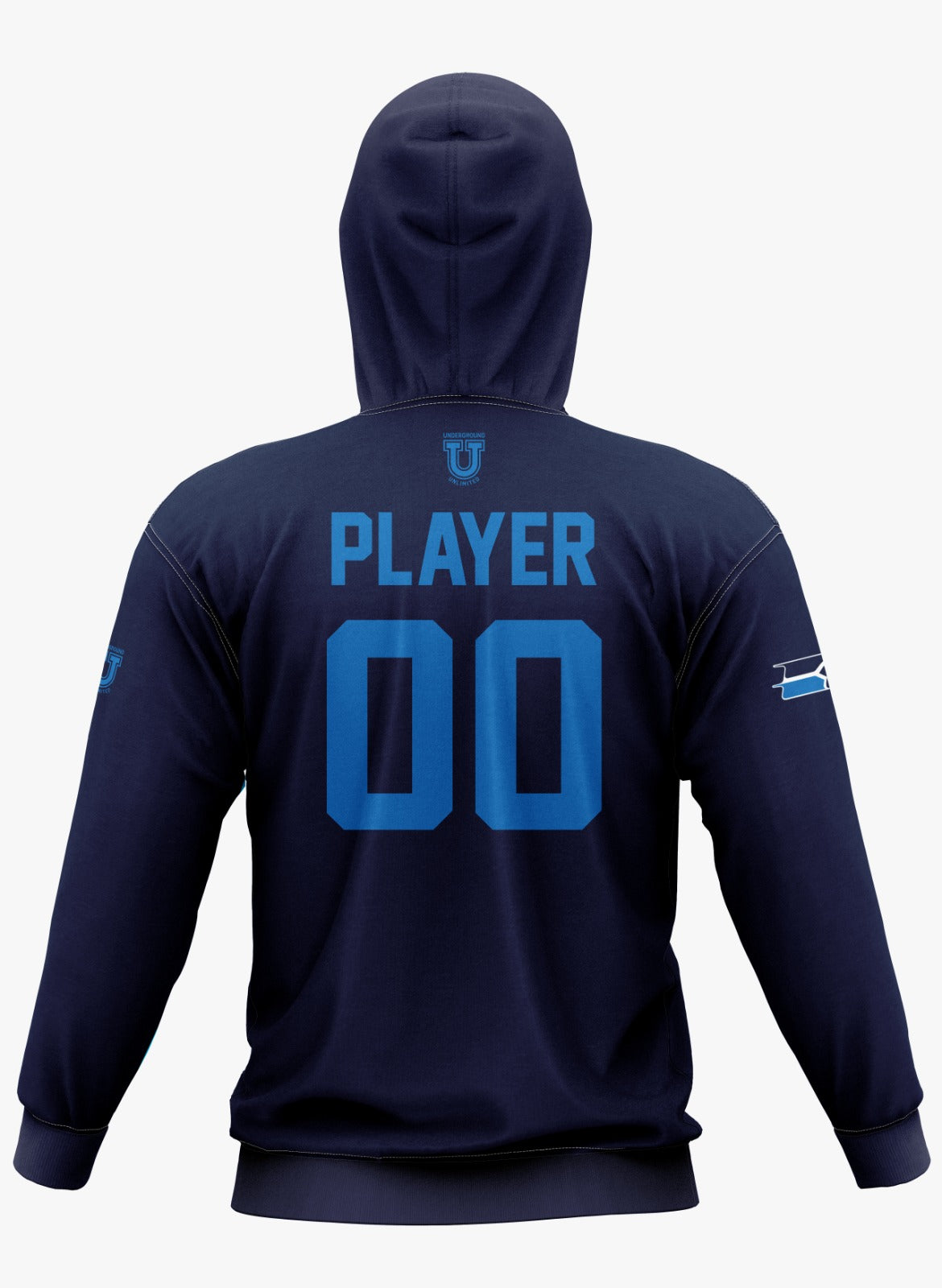 South River Soccer Performance Hoodie ~ Solid Navy Large Seahawk