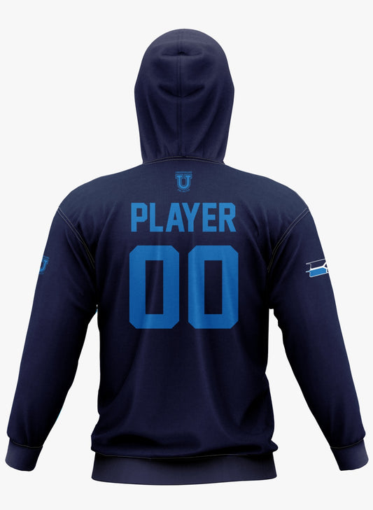 South River Soccer Performance Hoodie ~ Solid Navy Large Seahawk