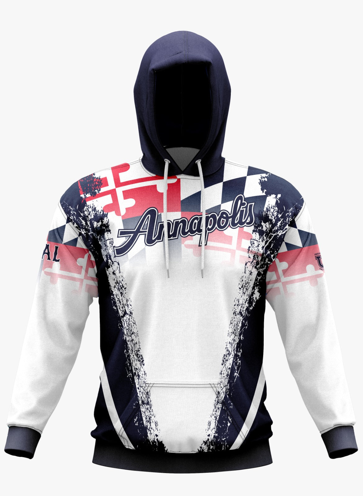 PAL Performance Hoodie ~ Annapolis Flag Fade