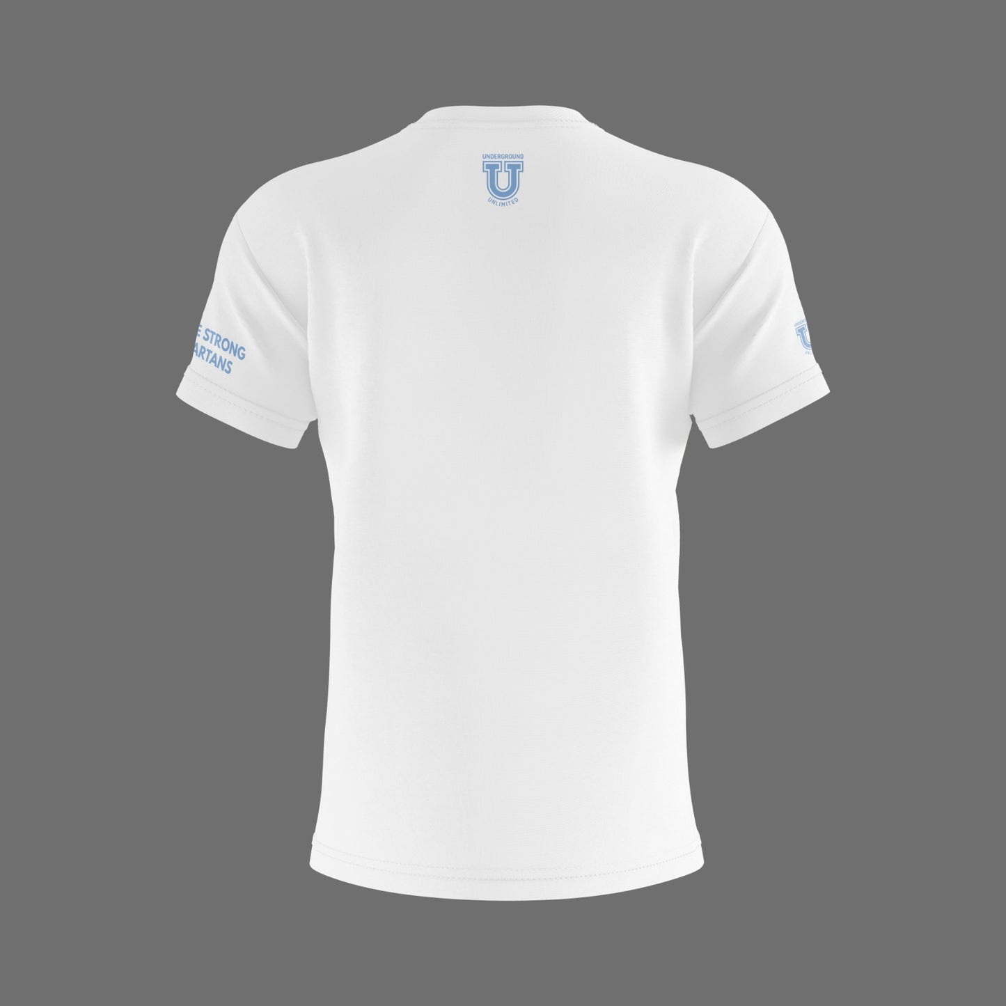 W.T. Chipman Dri Tech Shirt ~ Spartan White "Only the Strong are Spartans"