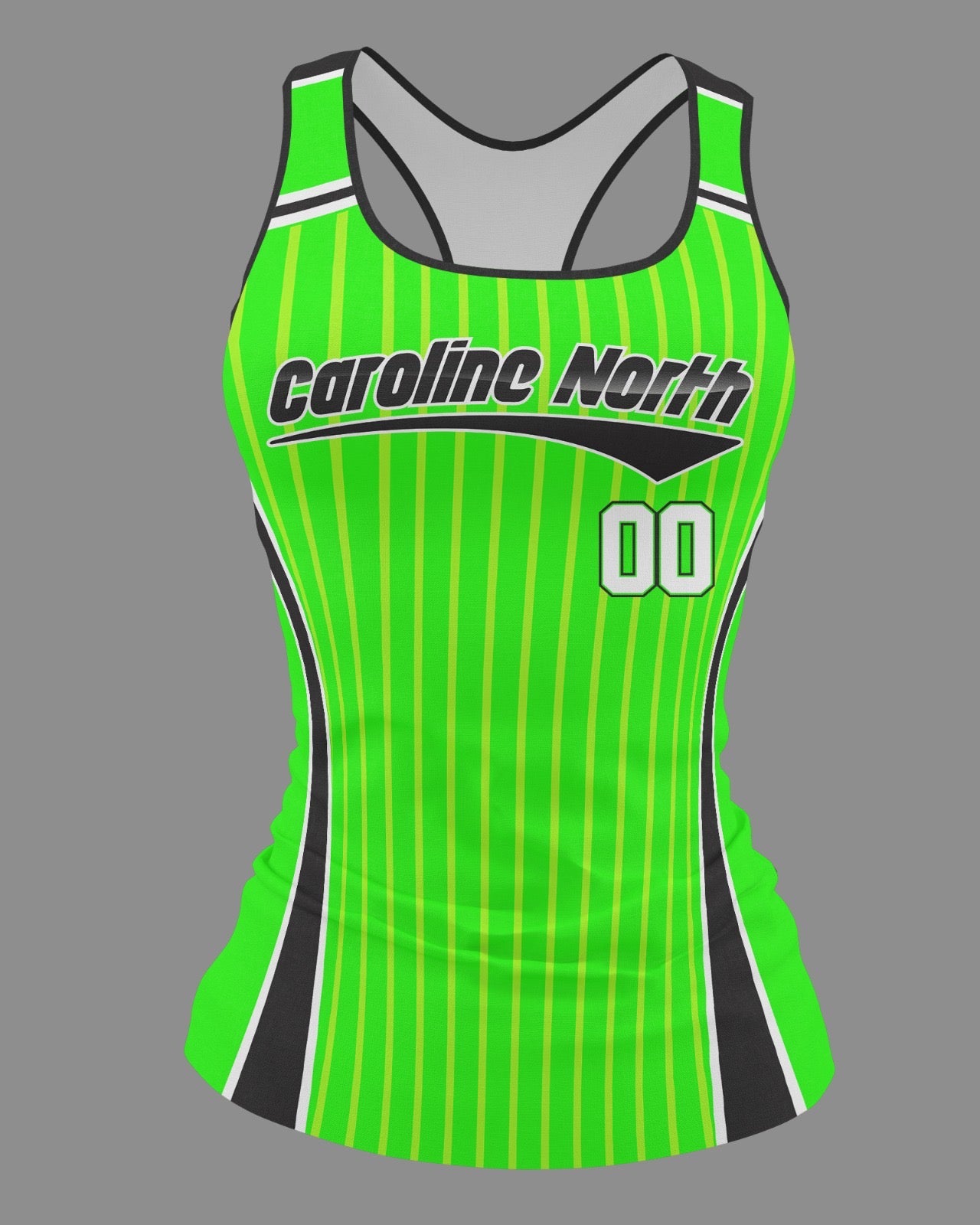 Caroline North Performance Dri Tech Design ~ Lime Green