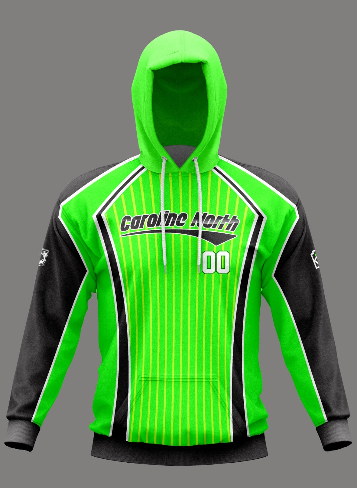 Caroline North Performance Dri Tech Design ~ Lime Green