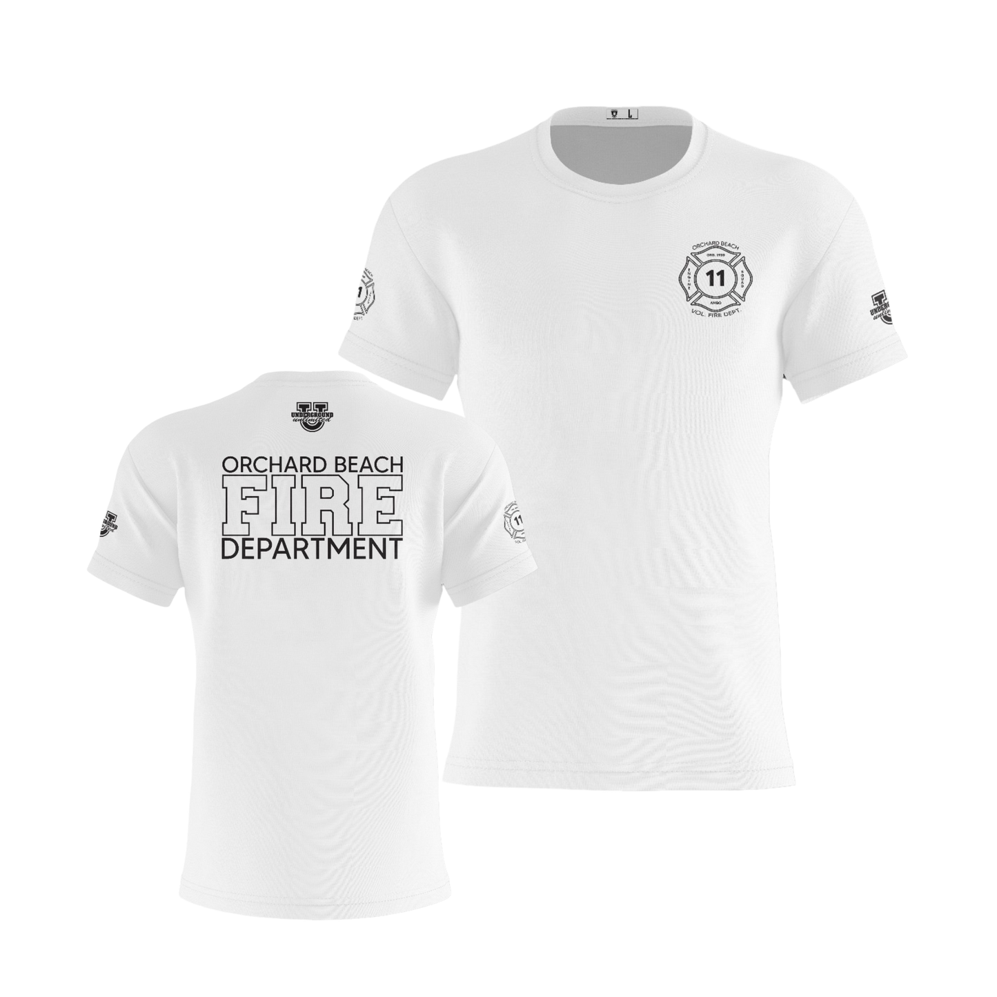 Orchard Beach Performance Dri Tech Design ~ Classic FD (White)