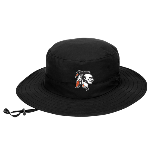 Talbot Braves Football Embroidered Boonie Hat ~ Black