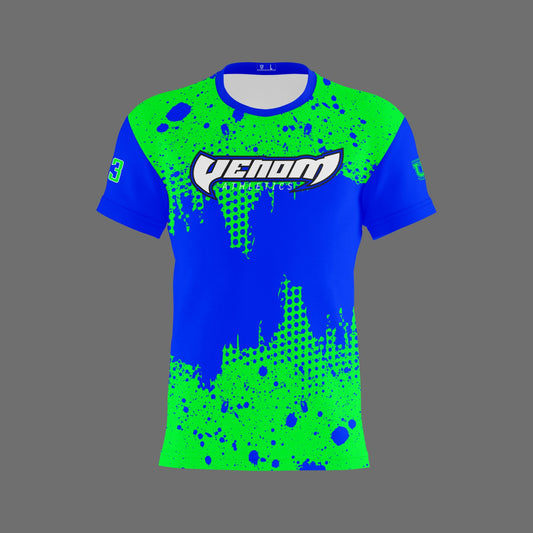 Venom Athletics Dri Tech T-Shirt ~ Combo Splatter