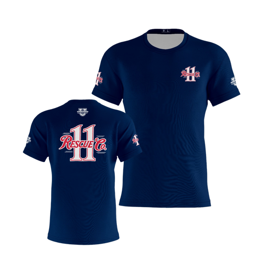 Orchard Beach Performance Dri Tech Design ~ Old School FD (Navy)