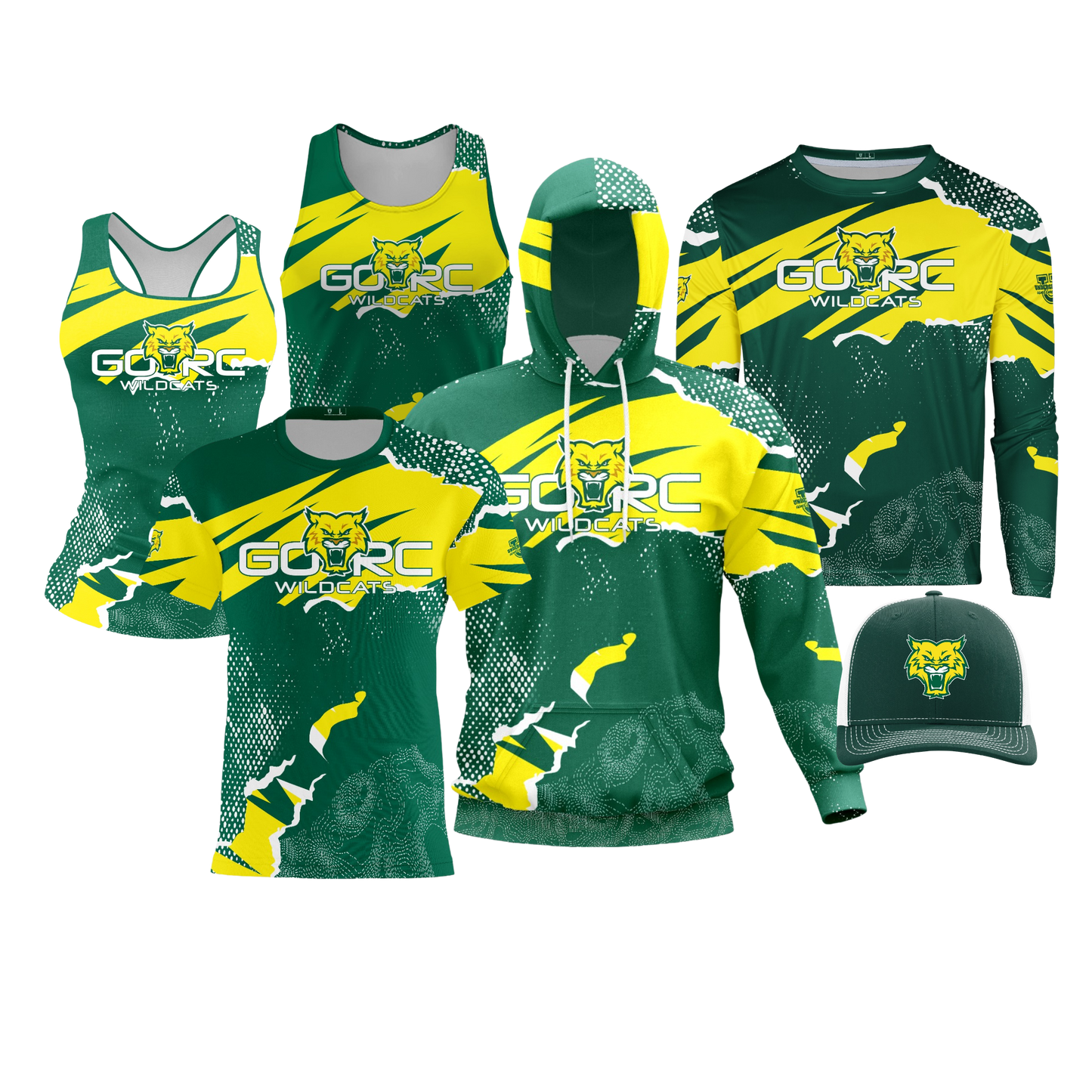 GORC Wildcats Performance Dri Tech Design ~ Geo {Bold}