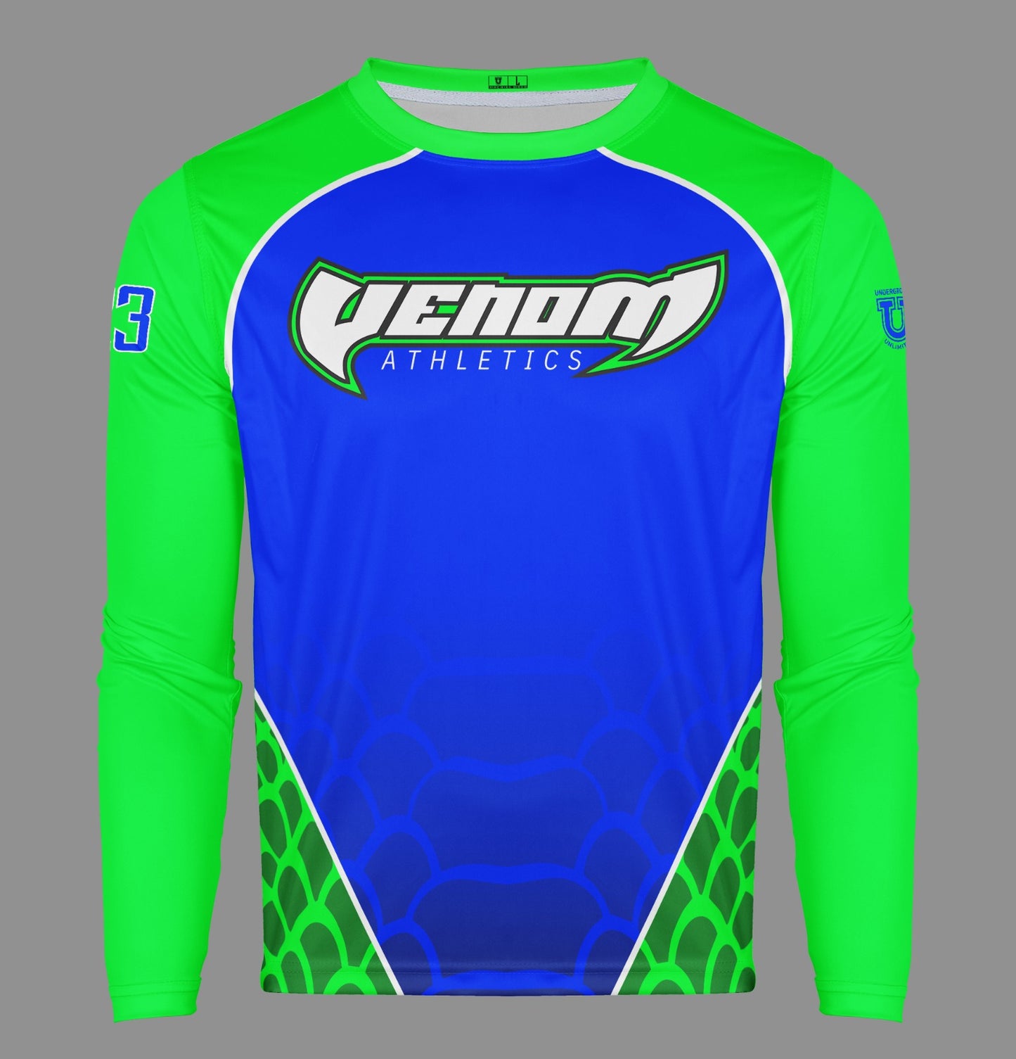 Venom Athletics Pro Performance Sun Long Sleeve ~ Fan Jersey