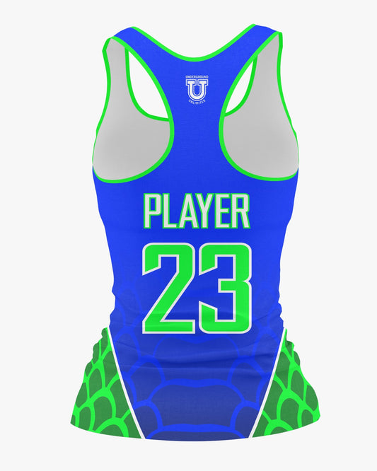 Venom Athletics Dri Tech Women's Razorback ~ Fan Jersey