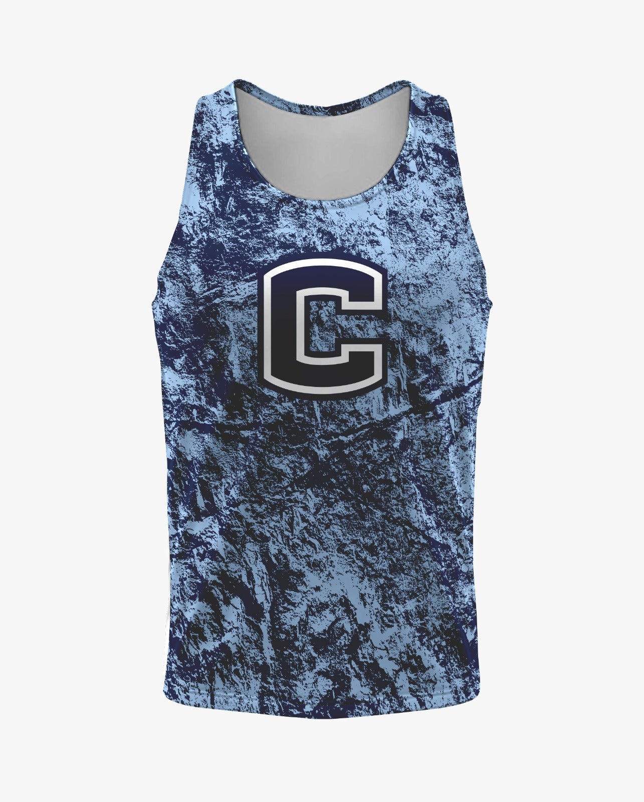 W.T. Chipman Dri Tech Tank Top ~ Tie-Dye C Central "Home of the Spartans"