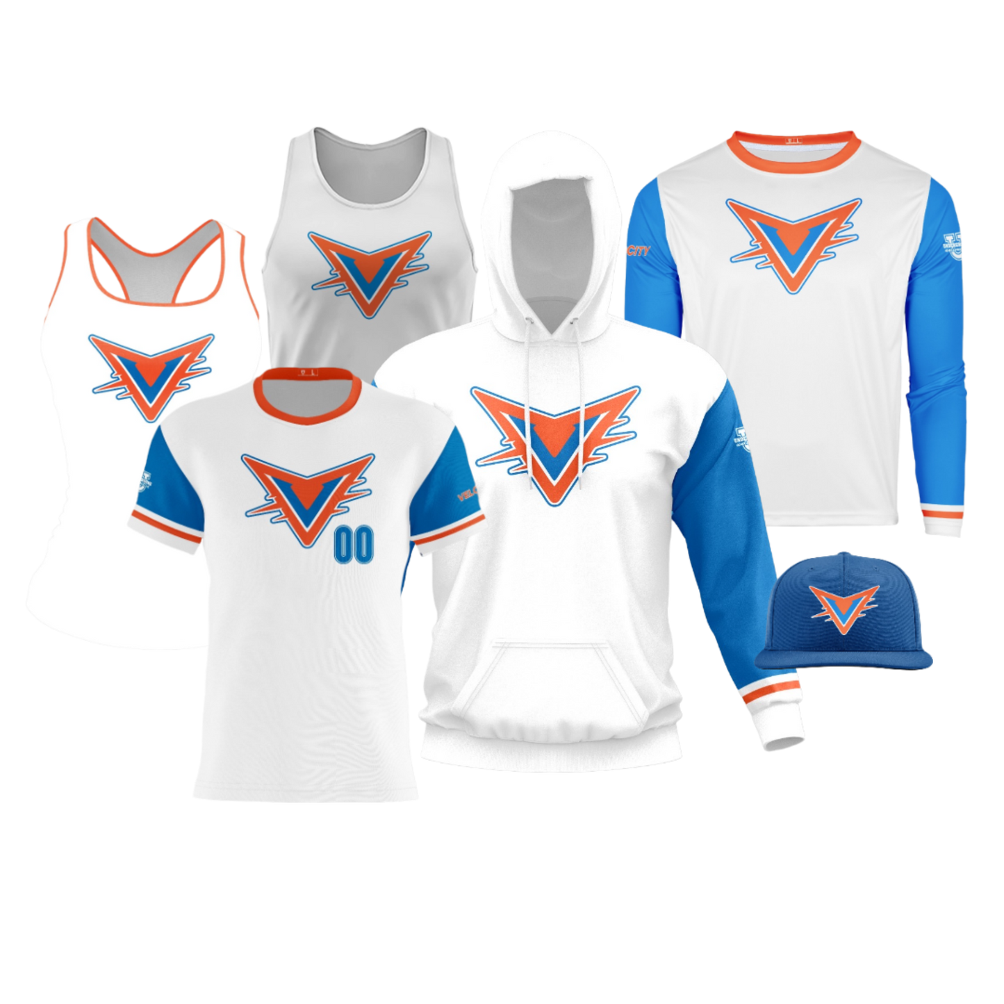 Eastern Shore Velocity Performance Dri Tech Design ~ White
