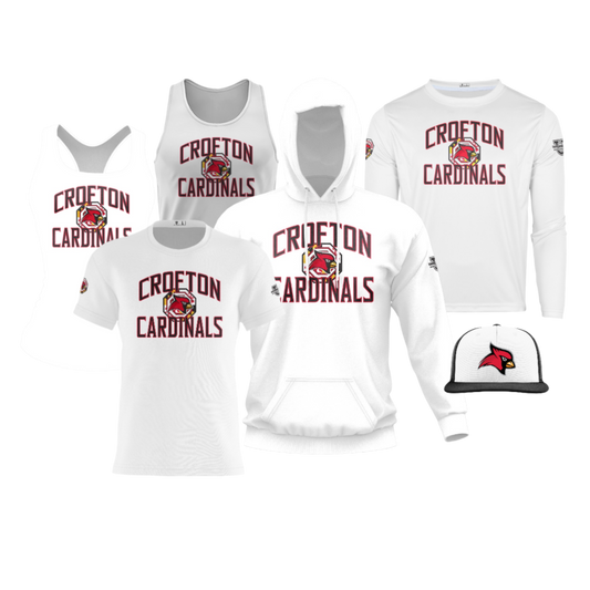 Crofton Cardinals Performance Dri Tech Design ~ White