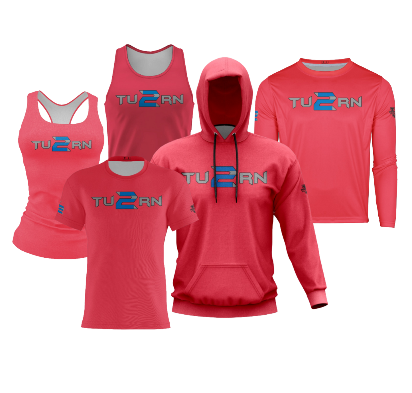 TU2RN Performance Dri Tech Apparel ~ Practice Jersey Replica {Fuchsia}