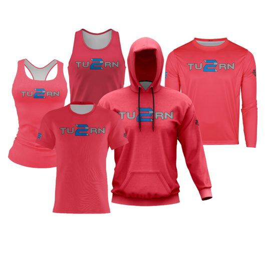 TU2RN Performance Dri Tech Apparel ~ Practice Jersey Replica {Fuchsia}