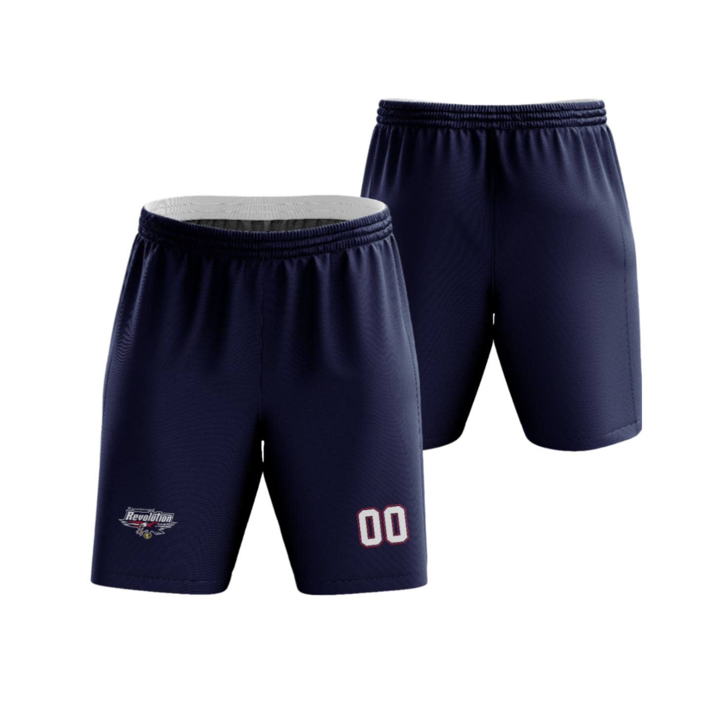 Havenwood Revolution Dri Tech Stretch Training Shorts ~ Solid Navy