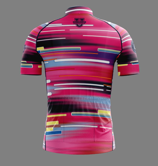 Positive Strides Performance Cycling Jersey ~ Multi Color Bright