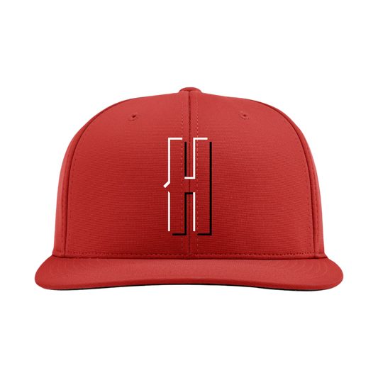 Harundale Baseball Embroidered Hat ~ NEW "H" Logo {Red ~ 2 Style Options}