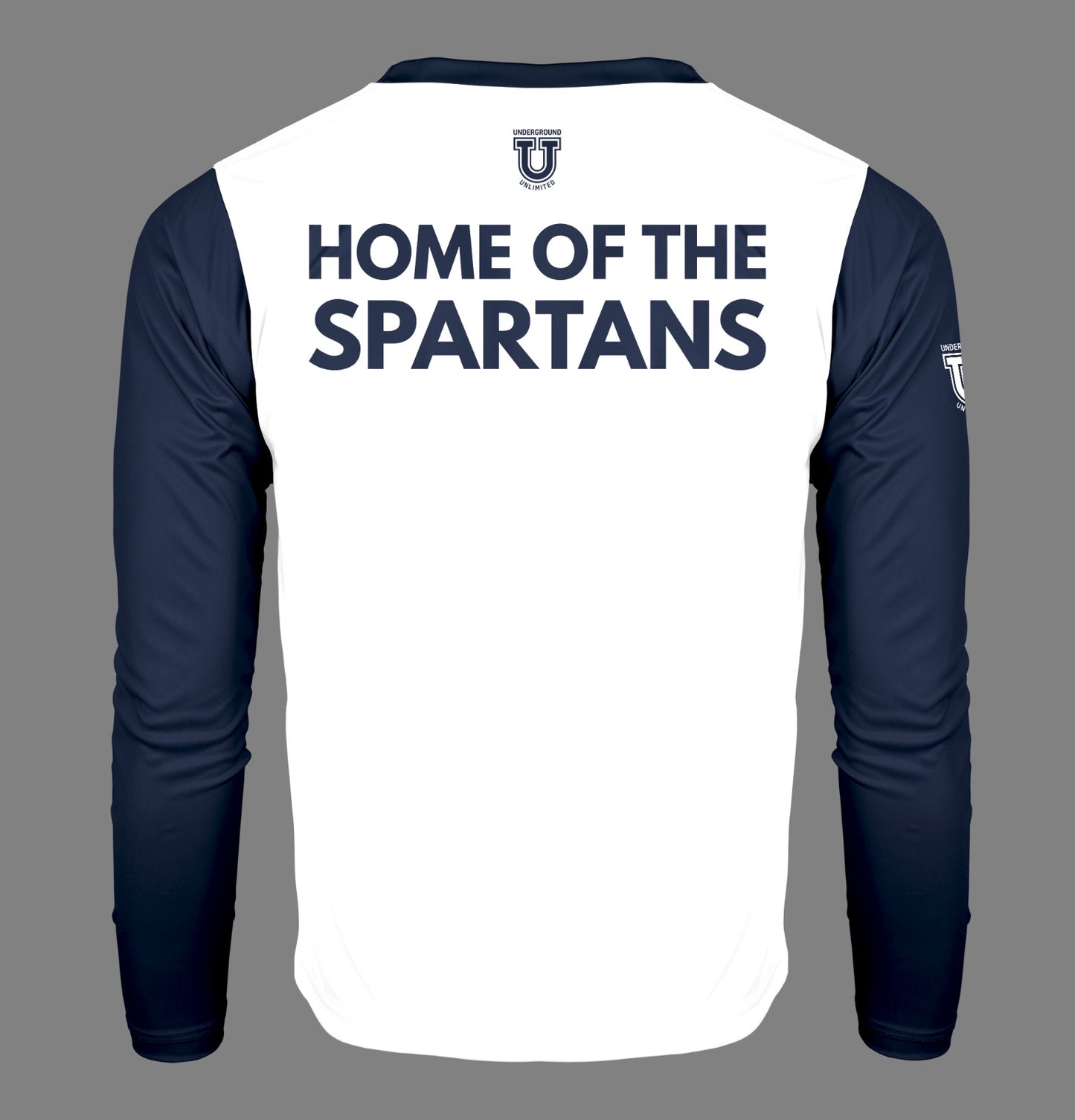 W.T. Chipman Pro Performance Sun Long Sleeve ~ White C Central "Home of the Spartans"