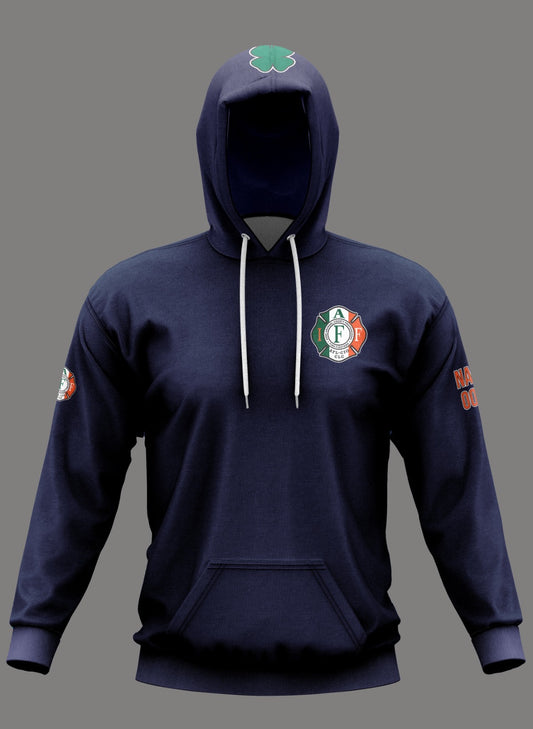 AAFD Performance Hoodie ~ Irish Navy Blue