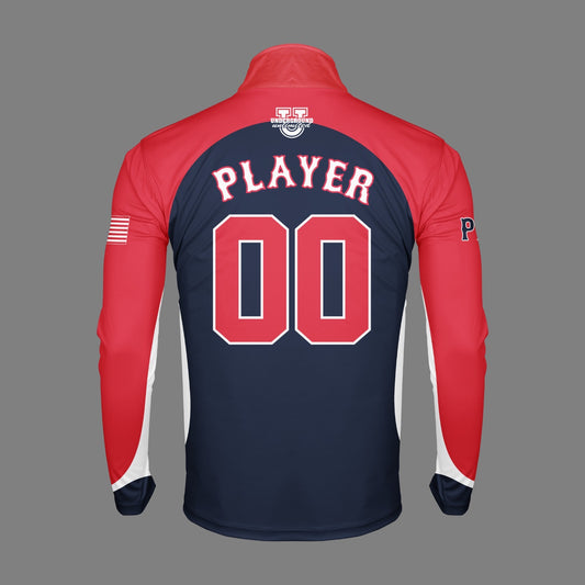 Annapolis PAL Dri Tech Performance 1/4 Zip Pullover ~ Blue