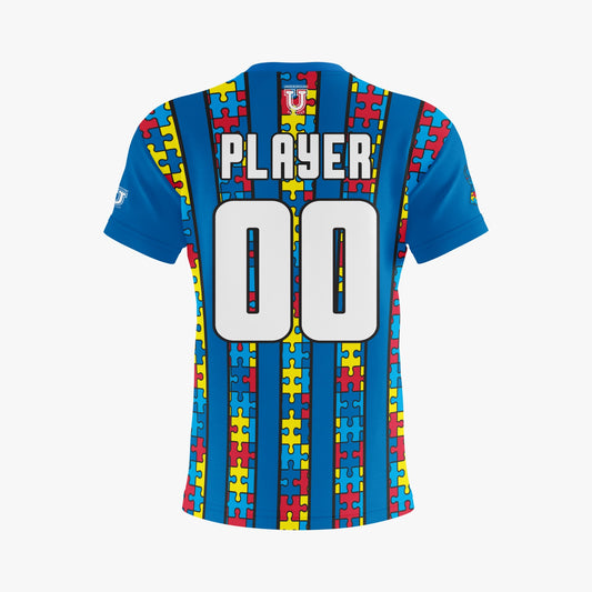 Autism Performance Apparel ~ Blue Puzzle Ribbon