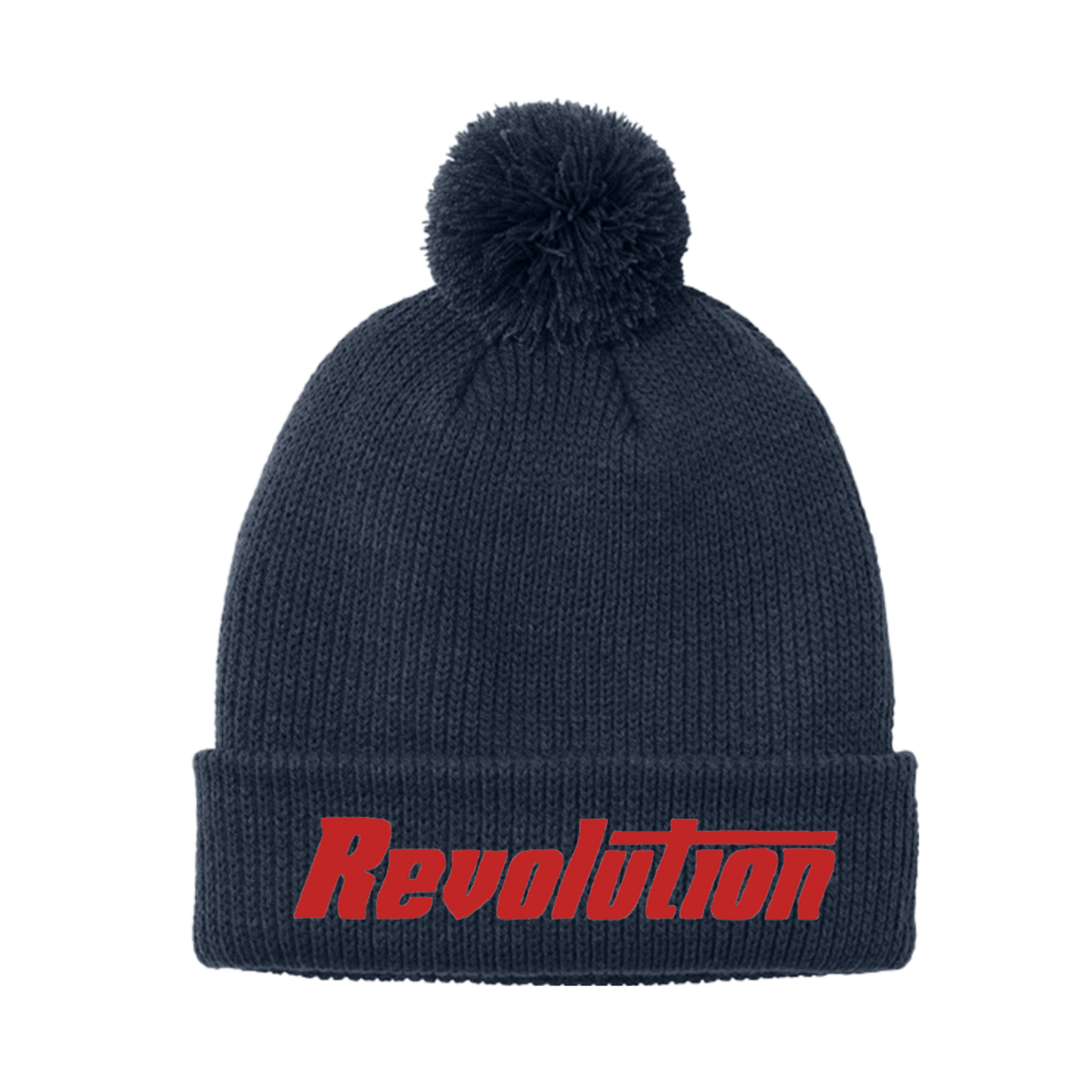 Havenwood Revolution Pom Beanie ~ True Navy
