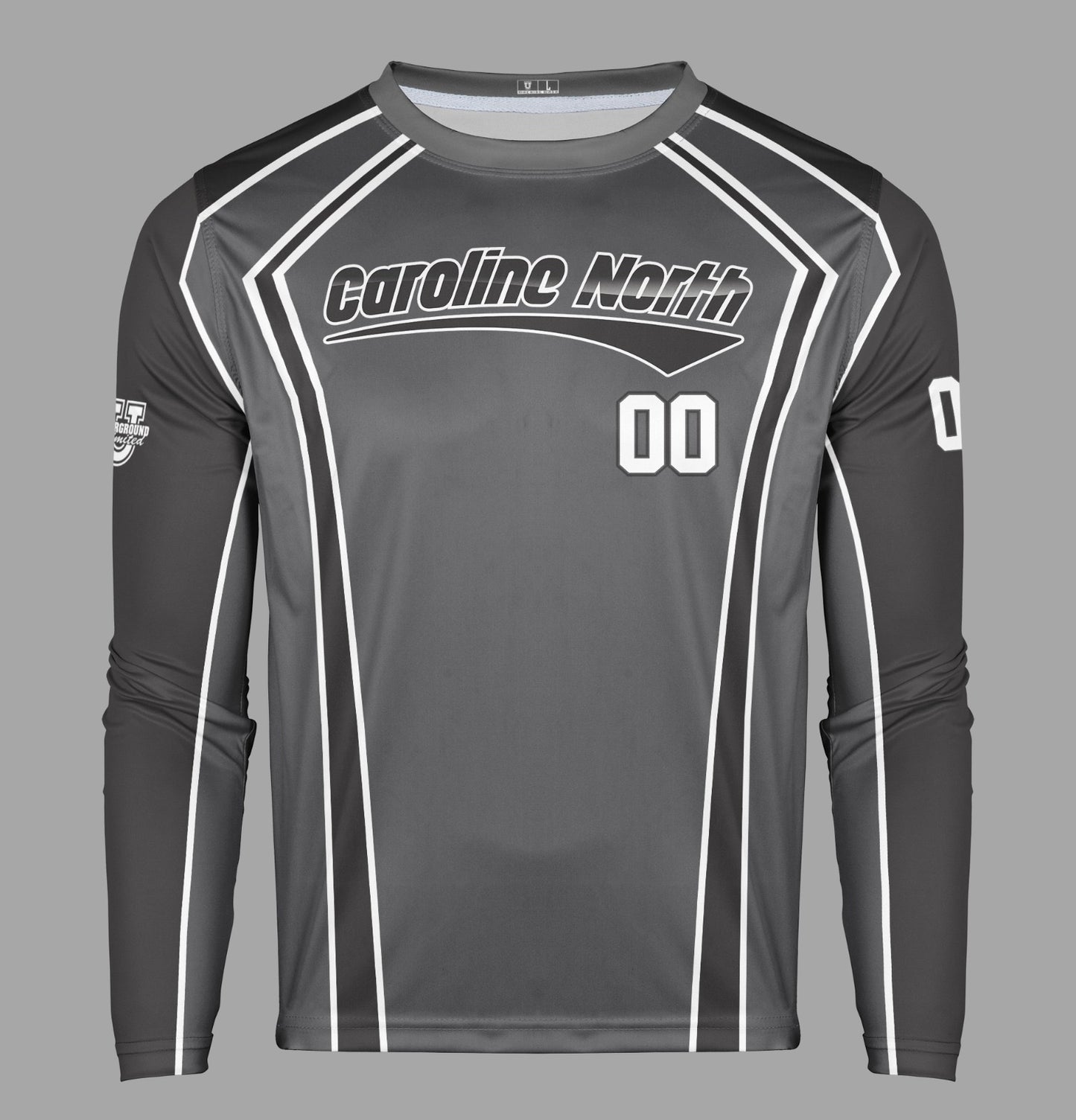 Caroline North Performance Dri Tech Design ~ Solid Charcoal