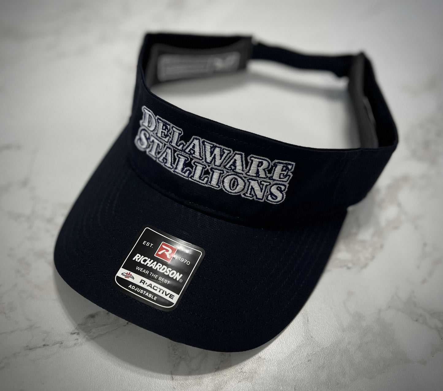 Delaware Stallions Visor ~ Navy