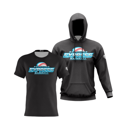 Delaware Express Baseball Performance // Cotton Design ~ Fall 2026 {Black}