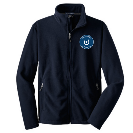 Positive Strides Full-Zip Comfort Fleece ~ Men's/Unisex