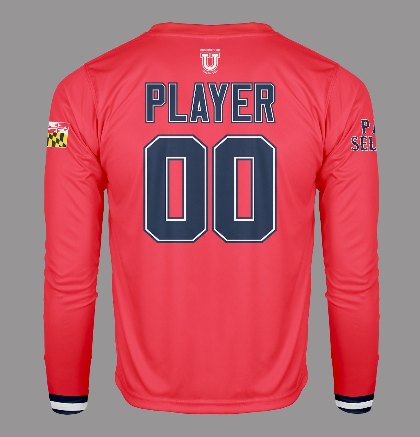 PAL Pro Performance Sun Long Sleeve ~ Red Annapolis