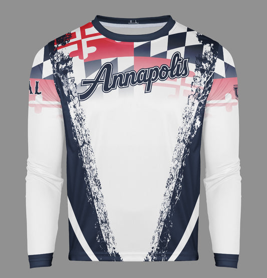PAL Pro Performance Sun Long Sleeve ~ Annapolis Flag Fade