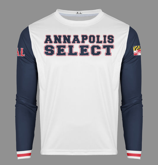 PAL Pro Performance Sun Long Sleeve ~ White Select