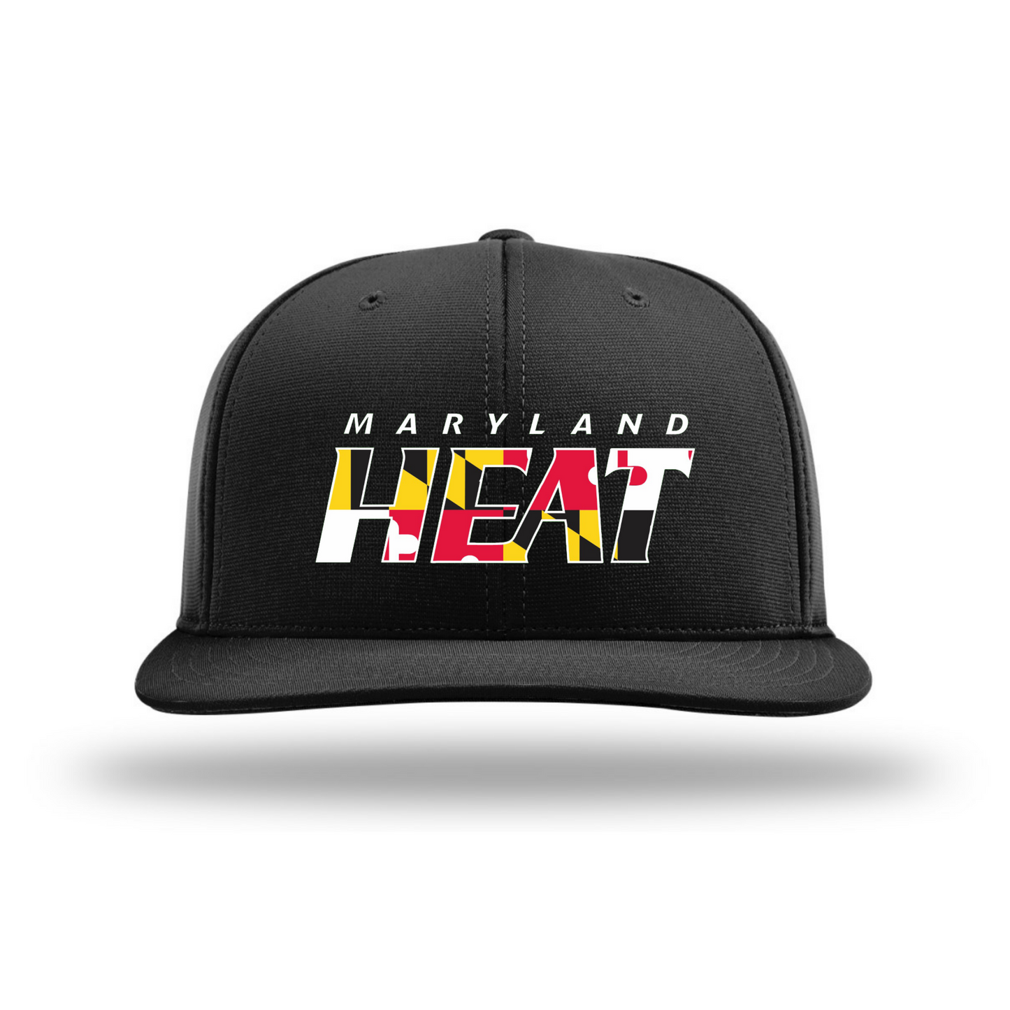 Maryland Heat Embroidered Hat ~ Black