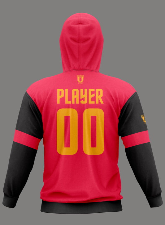 Havoc Performance Hoodie ~ Jersey Replica {Red}