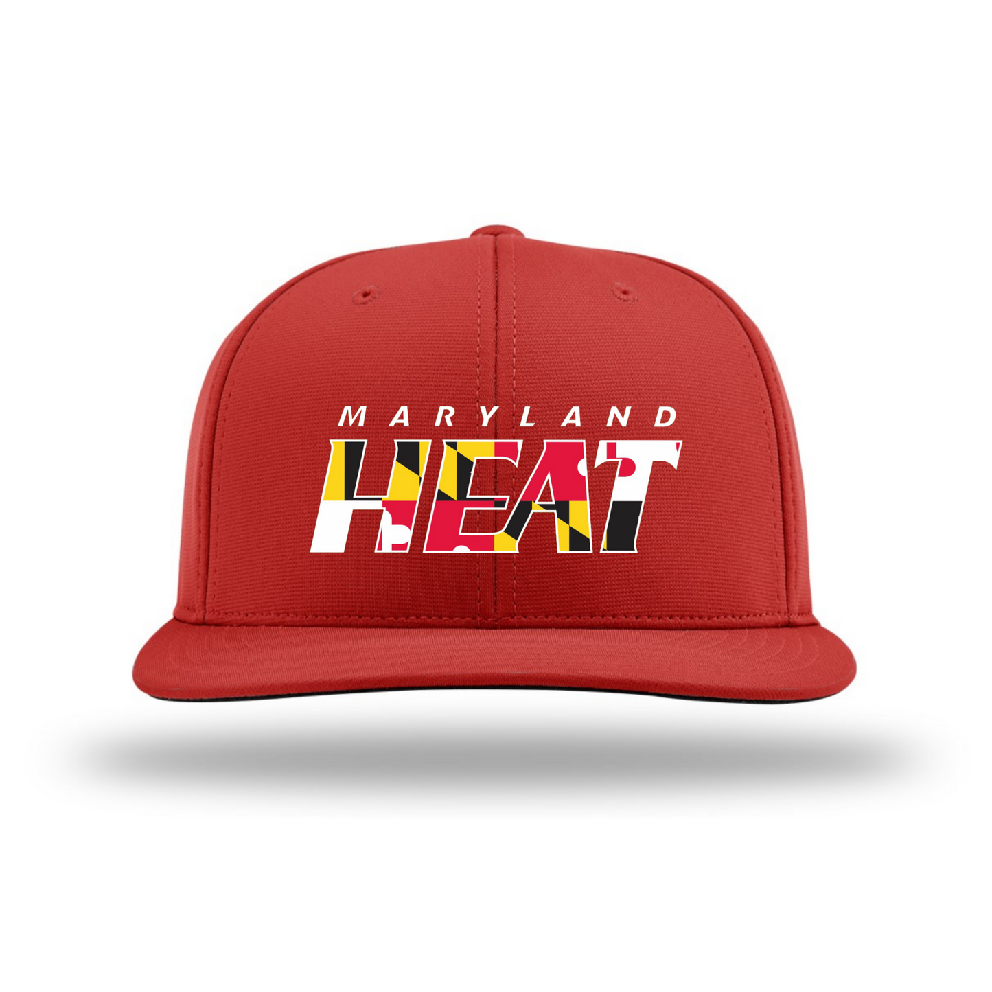 Maryland Heat Embroidered Hat ~ Red