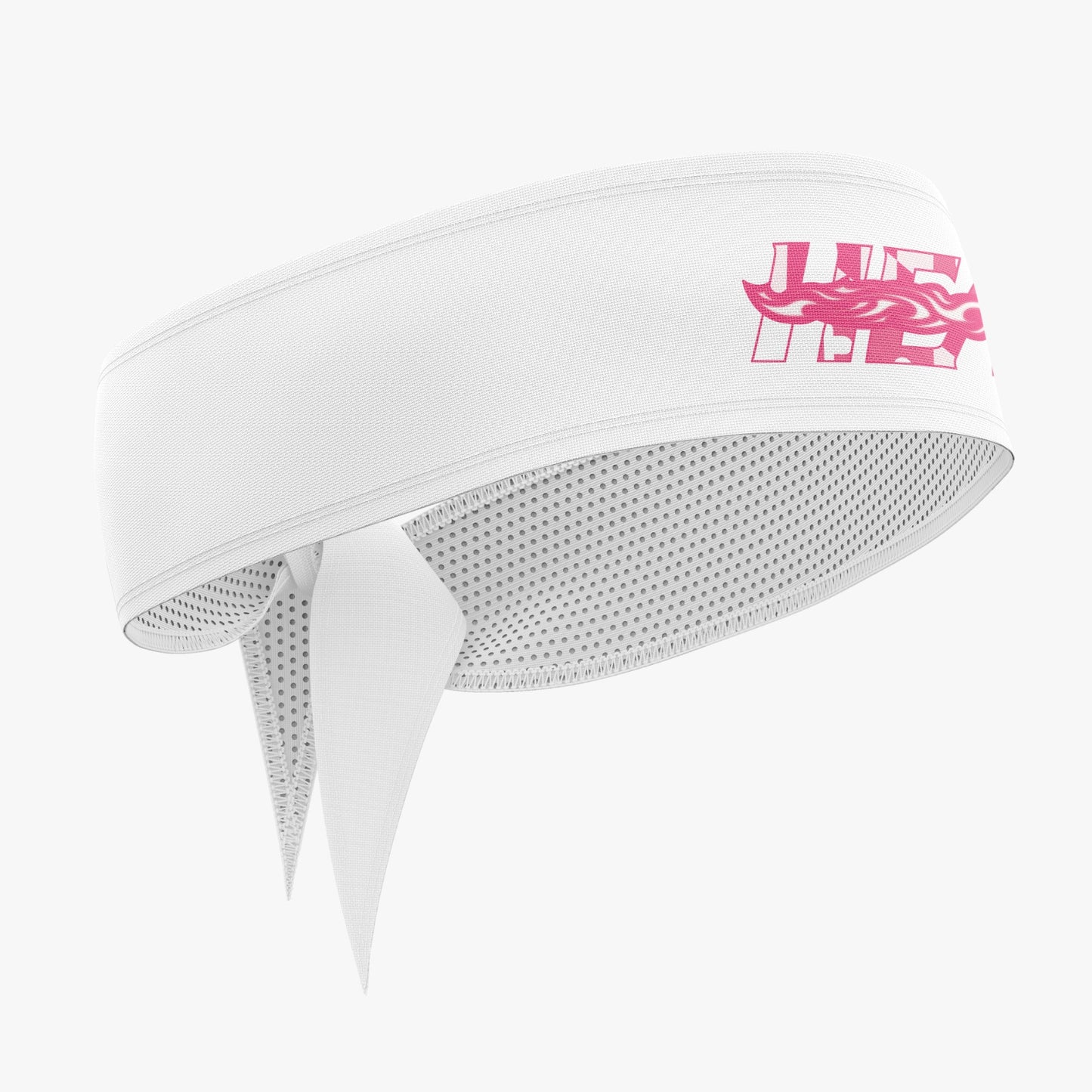 Maryland Heat ~ White Pink Maryland Heat Headband