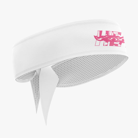 Maryland Heat ~ White Pink Maryland Heat Headband
