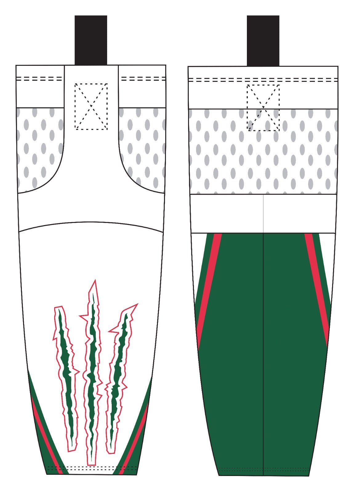Delmarva Raptors Christmas Socks {4 Options}