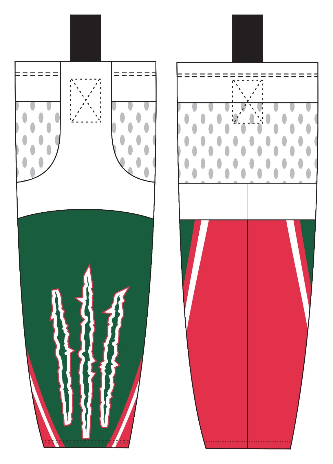 Delmarva Raptors Christmas Socks {4 Options}