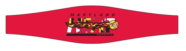 Maryland Heat ~ Red Maryland Flag Headband