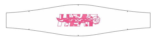 Maryland Heat ~ White Pink Maryland Heat Headband